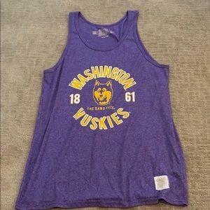 Washington Huskies Retro Tank Top